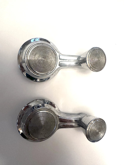 1962-1968 GM Chevrolet Impala OEM Window and Wing Cranks Chrome Knob